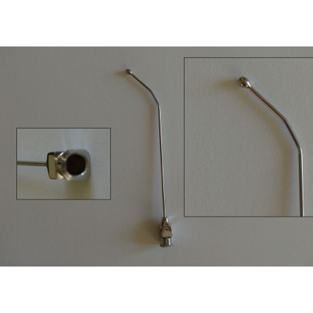 kaniula zagi?ta fi1,0mm, d?.10cm, zako?czona kulk?