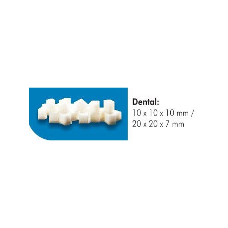 opatrunek dentystyczny hemostatyczny 1x1x1cm - ?elatynowy, Scrofalon Dental