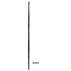 sonda główkowa dwustronna 16cm, zgłębnik 2mm