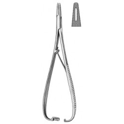 igłotrzymacz MATHIEU 24cm z rowkiem