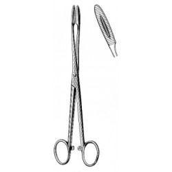 kleszcze GROSS-MAIER 25cm, z zamkiem, zagięte