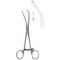 kleszcze repozycyjne 17cm z prowadnicą wiertła