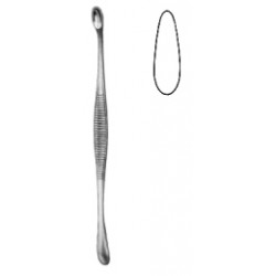 łyżeczka kostana VOLKMANN 17cm, podwójna, ostra