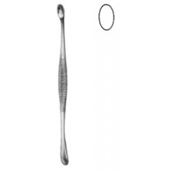 łyżeczka kostana VOLKMANN 14cm, podwójna, ostra