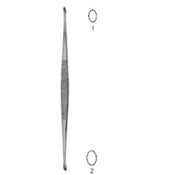 łyżeczka kostna WILLIGER 16,5cm, fig. 1/2 , podwójna