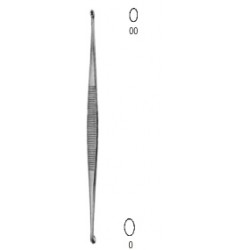 łyżeczka kostna WILLIGER 16,5cm, fig. 00/0 , podwójna