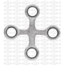 płytka  2,0mm, X