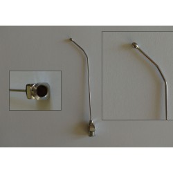 kaniula kateter 1,2mm, 8cm, zakończona kulką, zagięta