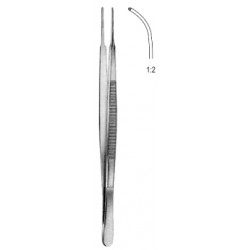 pęseta GERALD 1x2 zagięta 18cm