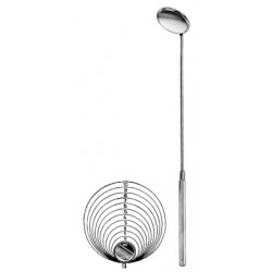 lusterko krtaniowe z uchwytem, średnica 12mm