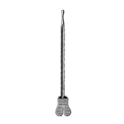sonda rowkowa 12cm z oliwką zgłębnik motylkowy