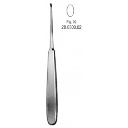 łyżeczka kostna WILLIGER 17,5cm, owalna, fig. 2