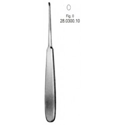 lyzeczka kostna WILLIGER 17,5cm, owalna, fig.0
