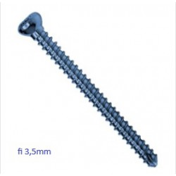 Wkręt korowy samogwintujący 3,5mm, dł. 28mm